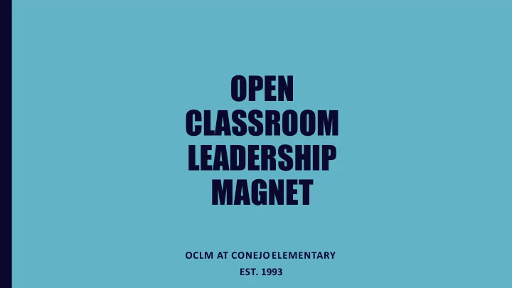 open