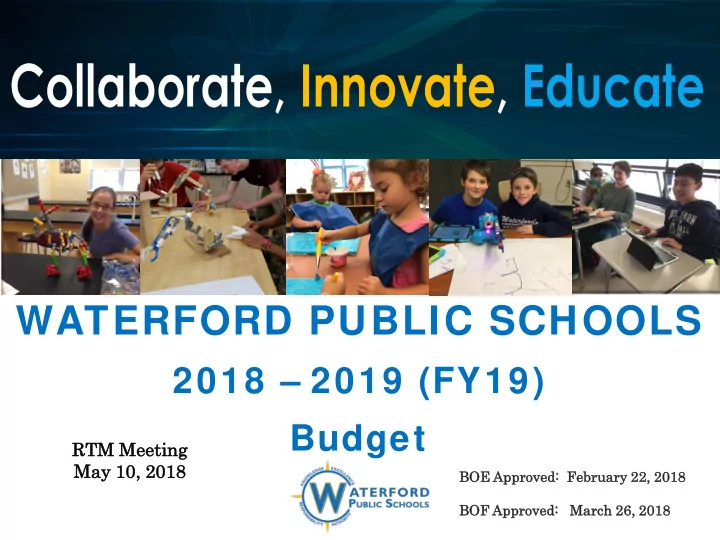 waterford public schools