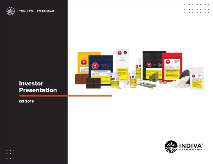 investor presentation