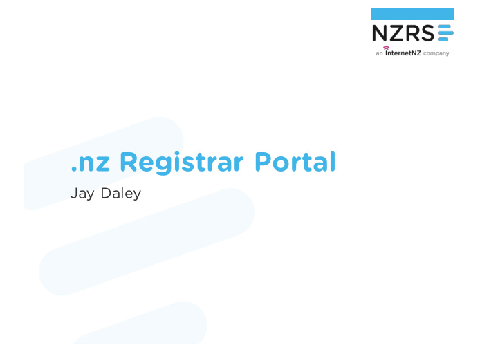 nz registrar portal