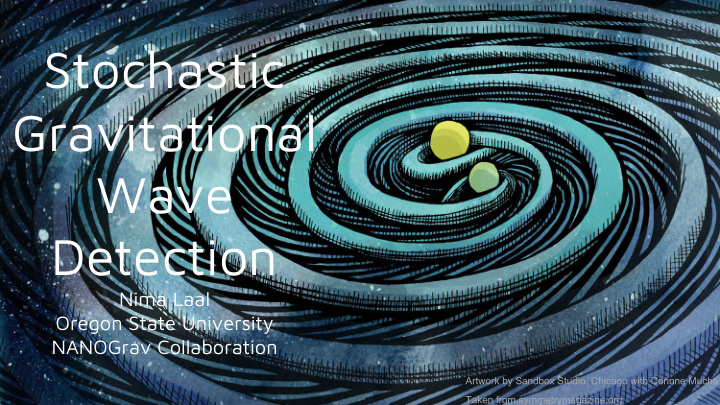 stochastic gravitational wave detection