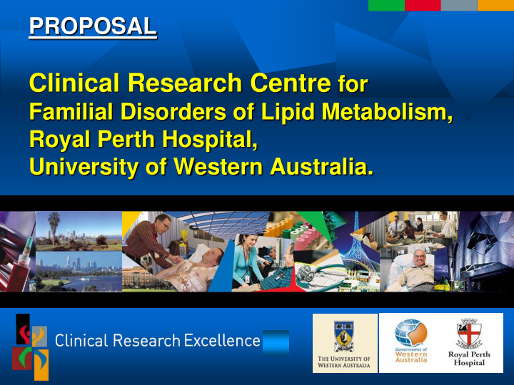 proposal clinical research centre for familial disorders