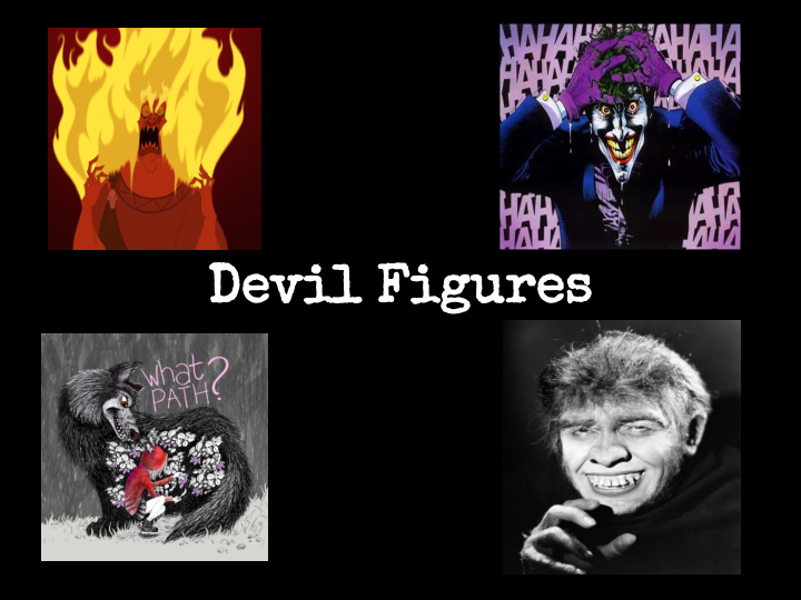 devil figures what is the devil figure archetype in a