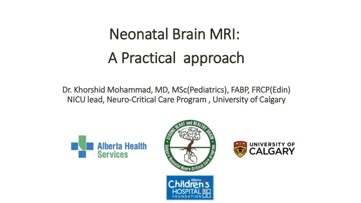 a practical approach