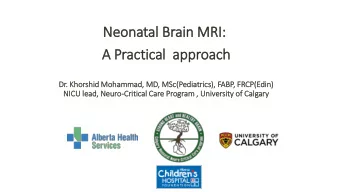 A Practical  approach  Dr  Dr. Khorshid Moh  ohammad, MD, MSc(Pedia  iatrics), FABP, FR  FRCP(Edin