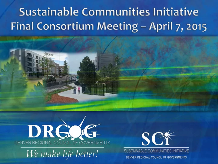 support for multijurisdictional planning efforts that