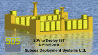 sdv to deploy sst 14 th april 2016 subsea deployment
