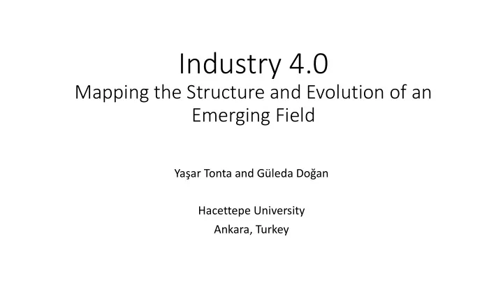 industry 4 0