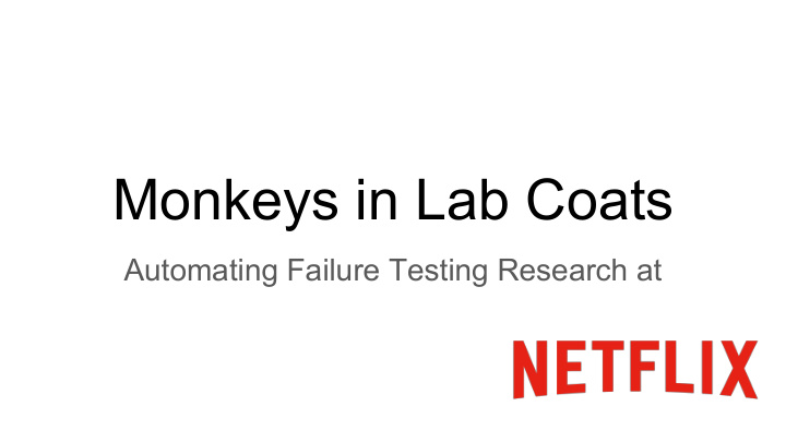 monkeys in lab coats