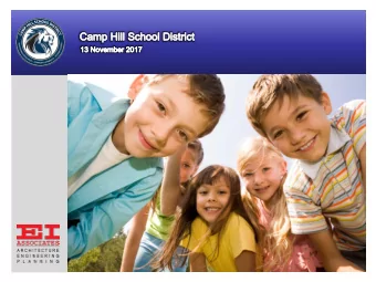 Long Range Facilities Study  December 11  November 13  2017  2017  2    Demographic Analysis