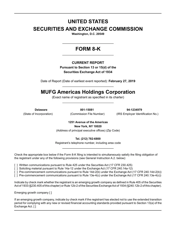 united states securities and exchange commission