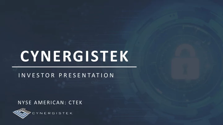 cynergistek