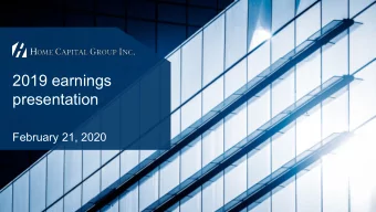 2019 earnings  presentation  February 21, 2020  1  Forward-looking statements  From time to time