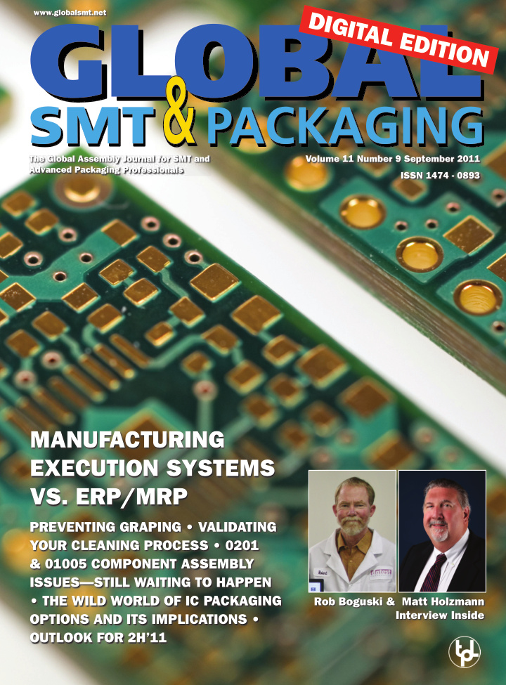 the global assembly journal for smt and volume 11 number