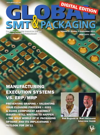 The Global Assembly Journal for SMT and  Volume 11
