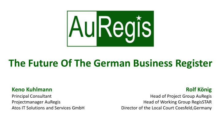 the future of the german business register