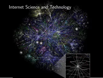 Internet Science and Technology  Internet Science and Technology  MSc program (now) / track within