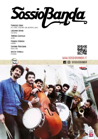 WWW.SOSSIOBANDA.IT  from  Italy  English  language  SOSSIO  Their music starts from the Alta Murgia