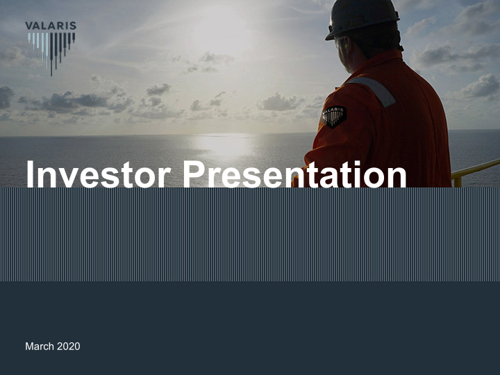 investor presentation