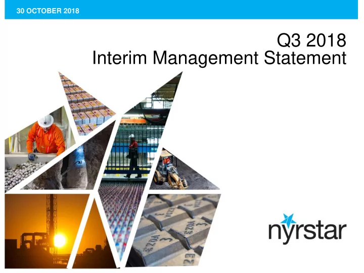 q3 2018