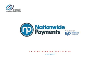 w w w . p a x . u s  CONTENTS  BUSINESS UPDATE  1  PAX Global Technologys Worldwide Performance