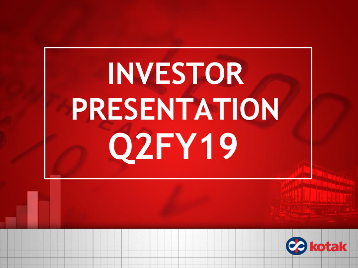 q2fy19 consolidated highlights q2fy19