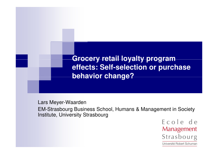 grocery retail loyalty program grocery retail loyalty
