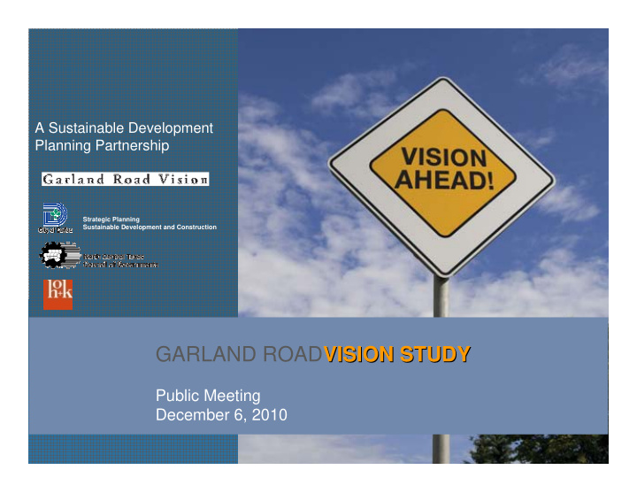 garland road vision study vision study