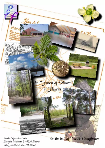 The  Forest of Leisures  in Fleurus  &amp; the hall of Vieux-Campinaire  Tourist Information