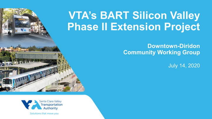 vta s bart silicon valley phase ii extension project