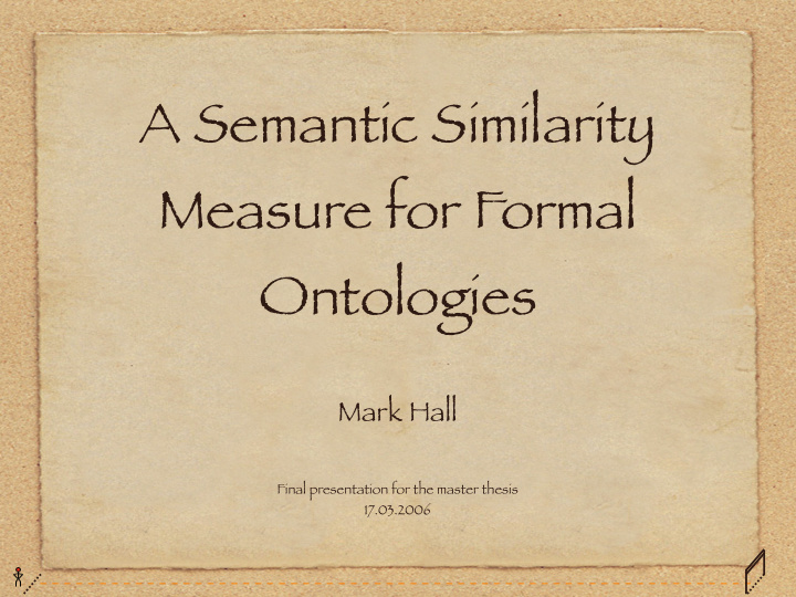 a semantic similarity measure for formal ontologies