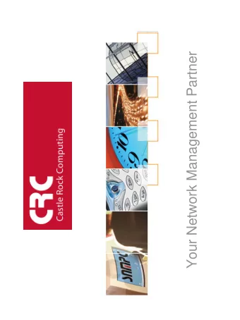 Your Network Management Partner  Castle Rock Com puting   Silicon Valley based Network