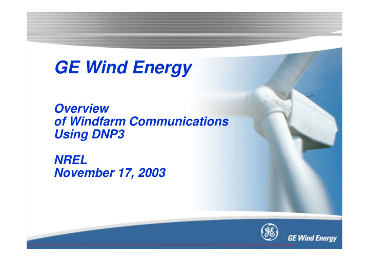 ge wind energy