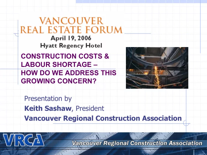 construction costs labour shortage how do we address this