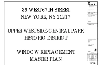 39 WEST  67T  H ST  REET  39 WEST  67T  H ST  REET  NEW YO RK, NY 10023  DO C KET  # 16-2263  UPPER