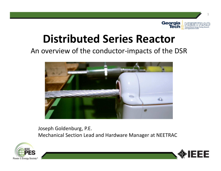 distributed series reactor