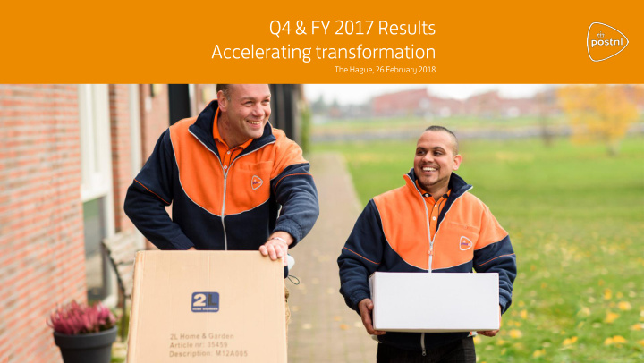 q4 fy 2017 results accelerating transformation