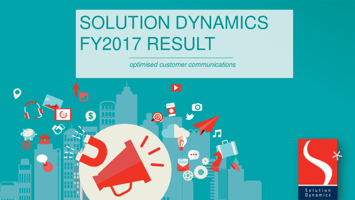 solution dynamics fy2017 result