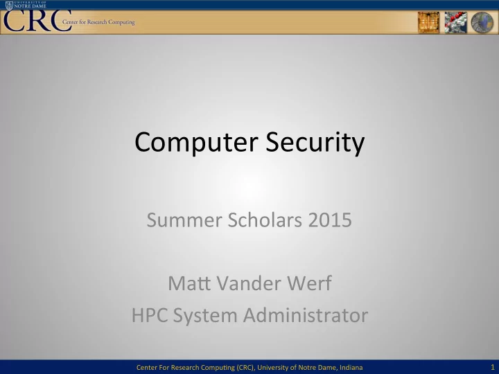 computer security