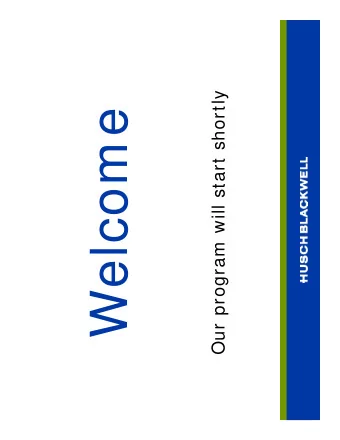 Welcome  Agenda  I.  Introduction  Two Big Changes  II.  New CMS Disclosure Protocol  III.  What