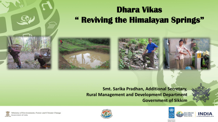 reviving the himalayan springs