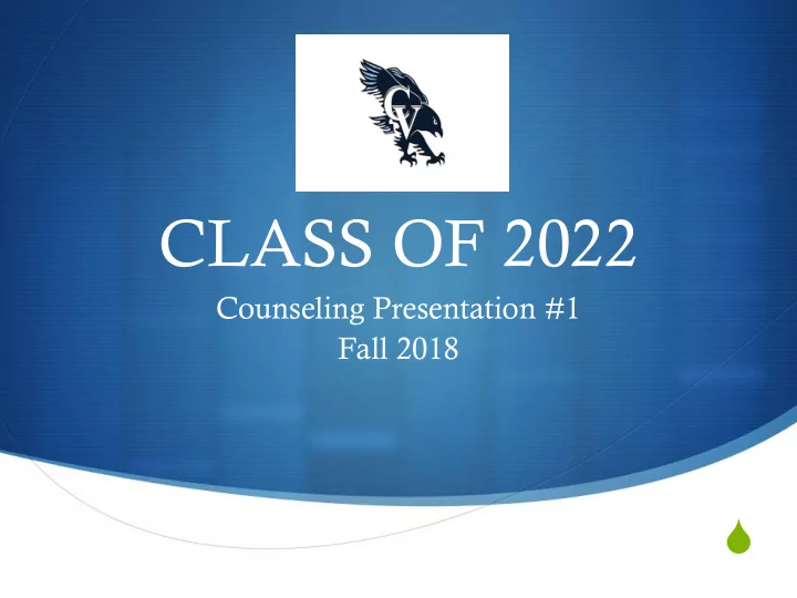 class of 2022