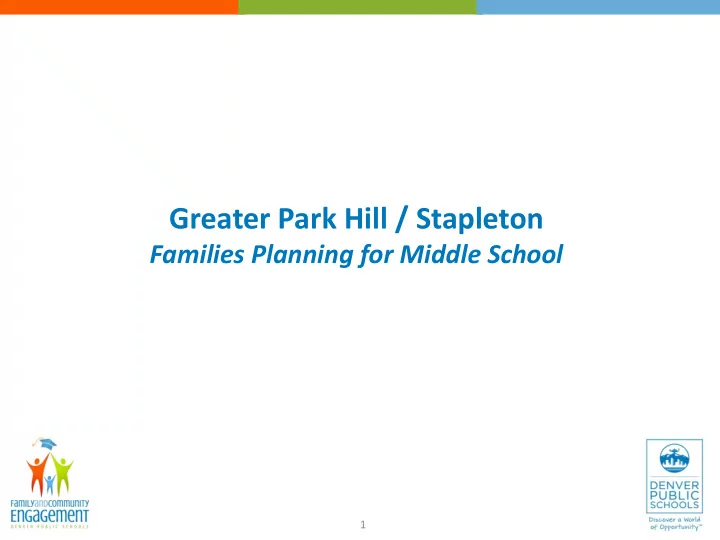 greater park hill stapleton