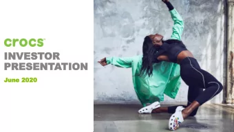 PRE  PRESE  SENT  NTATIO  TION  Jun  une  e 20  2020  20  Some information provided in this