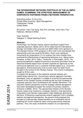 EASM 2014  have been developed to explain the context of business networks  (Partanen &amp;