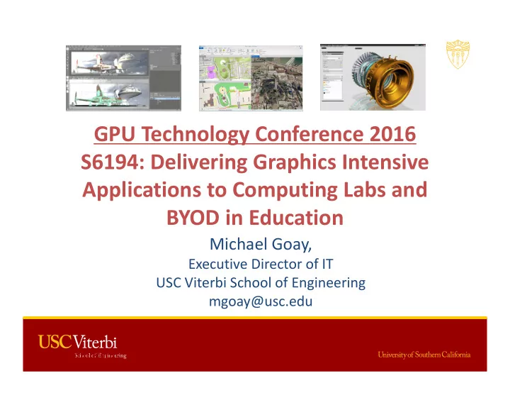 gpu technology conference 2016 s6194 delivering graphics