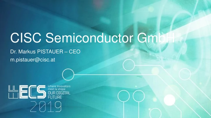 cisc semiconductor gmbh