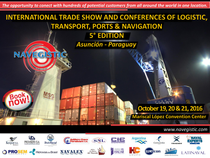 international trade show and conferences of logistic