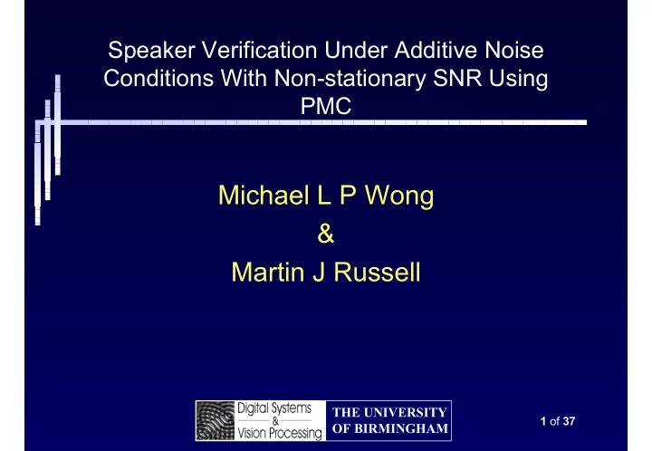 michael l p wong martin j russell