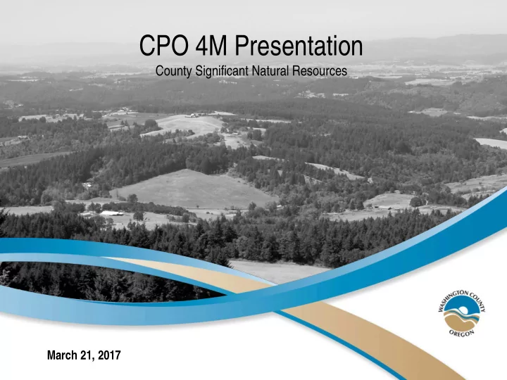 cpo 4m presentation